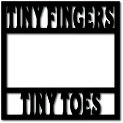 Tiny Fingers Tiny Toes - Digital Cut File - SVG - INSTANT DOWNLOAD