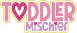 Toddler Mischief - Girl - 2 Frames - Scrapbook Page Layered Overlay Kit