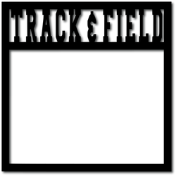 Track & Field - Digital Cut File - SVG - INSTANT DOWNLOAD