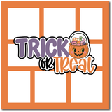 Trick or Treat - Scrapbook Single Page Kit