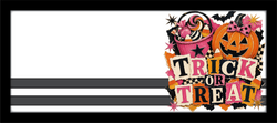 Trick or Treat - Scrapbook Page Title Die Cut