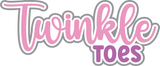 Twinkle Toes - 6 Frames - Scrapbook Page Layered Overlay Kit