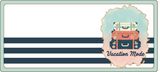 Vacation Mode - 6 Frames - Scrapbook Page Layered Overlay Kit