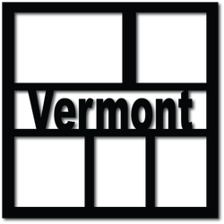 Vermont - 5 Frames - Digital Cut File - SVG - INSTANT DOWNLOAD