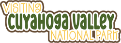 Visiting Cuyahoga Valley National Park - Scrapbook Page Title Die Cut