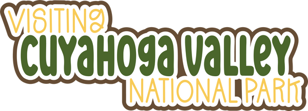 Visiting Cuyahoga Valley National Park - Scrapbook Page Title Sticker