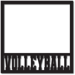 Volleyball - Digital Cut File - SVG - INSTANT DOWNLOAD