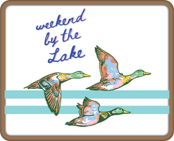 Weekend by the Lake - Scrapbook Page Title Die Cut