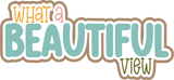 What a Beautiful View - 6 Frames - Scrapbook Page Layered Overlay Kit