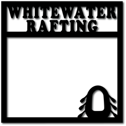 Whitewater Rafting - Digital Cut File - SVG - INSTANT DOWNLOAD