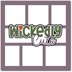 Wickedly Cute - Scrapbook Single Page Kit