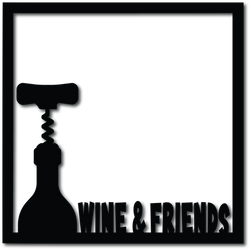 Wine & Friends - Digital Cut File - SVG - INSTANT DOWNLOAD