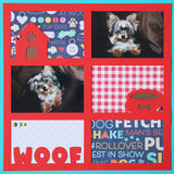 Woof - 6 Frames - Digital Cut File - SVG - INSTANT DOWNLOAD