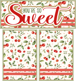 You're So Sweet - Scrapbook Page Photo Mat Set