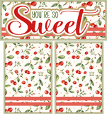 You're So Sweet - Scrapbook Page Photo Mat Set