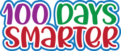 100 Days Smarter - Scrapbook Page Title Sticker