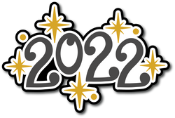 2022 - Scrapbook Page Title Sticker