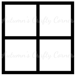 Squares Frames - Scrapbook Page Overlay