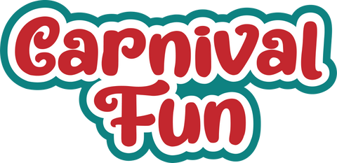 Carnival Fun - Scrapbook Page Title Sticker