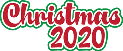 Christmas 2020 - Scrapbook Page Title Sticker