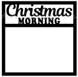 Christmas Morning - Scrapbook Page Overlay Die Cut