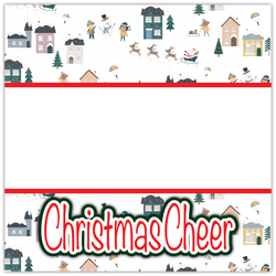 Christmas Cheer - Printed Premade Scrapbook Page 12x12 Layout