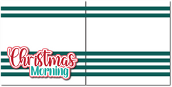 Christmas Morning - Printed Premade Scrapbook (2) Page 12x12 Layout