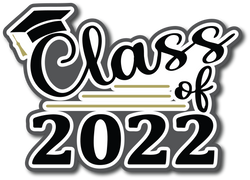 Class of 2022 - Scrapbook Page Title Sticker