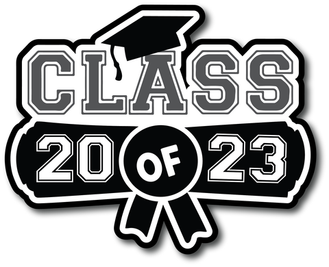Class of 2023 - Scrapbook Page Title Sticker