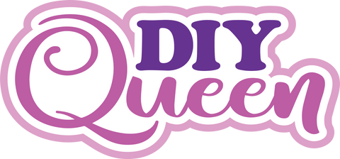 DIY Queen - Scrapbook Page Title Sticker