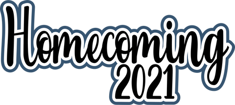 Homecoming 2021 - Scrapbook Page Title Sticker