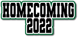 Homecoming 2022 - Scrapbook Page Title Sticker