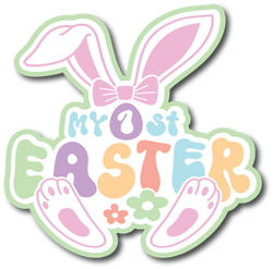 My 1st Easter - Scrapbook Page Title Sticker