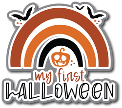 My First Halloween - Scrapbook Page Title Sticker