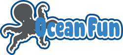 Ocean Fun - Scrapbook Page Title Sticker