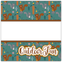 Outdoor Fun - Printed Premade Scrapbook Page 12x12 Layout