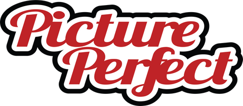 Picture Perfect - Scrapbook Page Title Sticker
