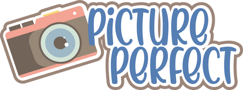 Picture Perfect - Scrapbook Page Title Sticker