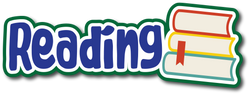 Reading - Scrapbook Page Title Sticker