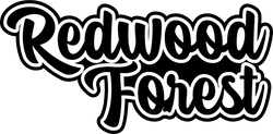 Redwood Forest - Scrapbook Page Title Sticker