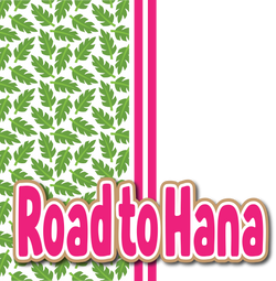 Road to Hana - Printed Premade Scrapbook Page 12x12 Layout