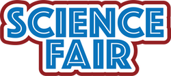 Science Fair - Scrapbook Page Title Sticker
