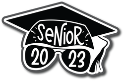 Senior 2023 - Scrapbook Page Title Sticker