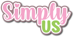 Simply Us - Scrapbook Page Title Sticker