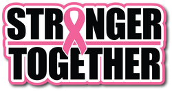 Stronger Together - Scrapbook Page Title Sticker