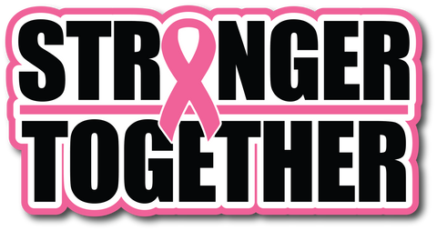 Stronger Together - Scrapbook Page Title Sticker