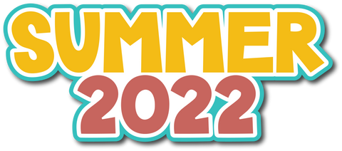 Summer 2022 - Scrapbook Page Title Sticker