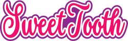 Sweet Tooth - Scrapbook Page Title Sticker