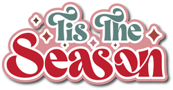 Tis the Season - Scrapbook Page Title Sticker