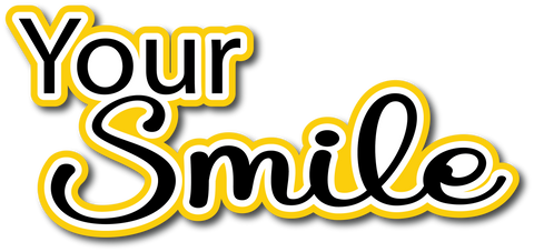 Your Smile - Scrapbook Page Title Sticker